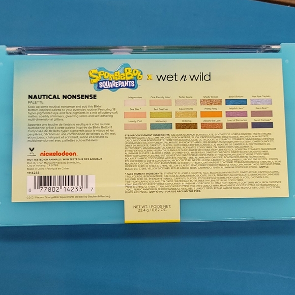 Wet n Wild X SpongeBob Palette - Picture 2 of 6